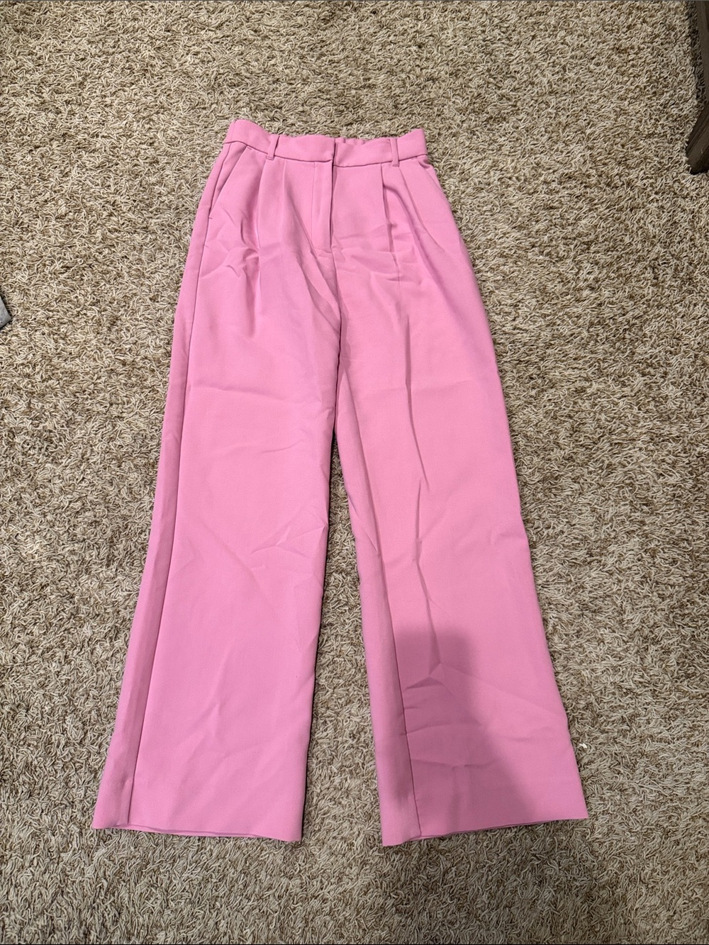 Abercrombie pink trousers size 26